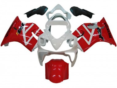 2001-2003 Honda CBR600 F4i Motorcycle Fairing - White Red