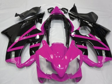 2004-2007 Honda CBR600 F4i Motorcycle Fairing - Pink Glossy Black