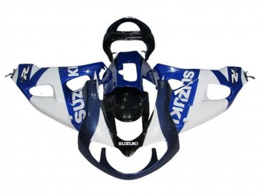 1998-2003 Suzuki TL1000R Motorcycle Fairings - White Blue Black