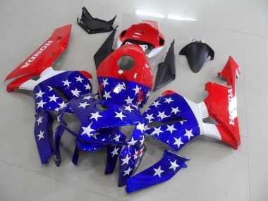 America Flag 05-06 Honda CBR600RR Motorcycle Fairings
