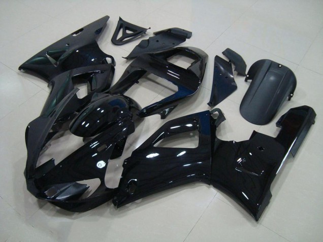 Black 00-01 Yamaha YZF R1 Motorcycle Fairing
