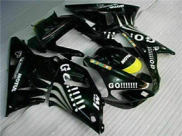 Black 00-01 Yamaha YZF R1 Motorcycle Fairings Black 00-01 Yamaha YZF R1 Motorcycle Fairings