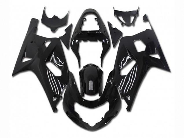 Black 01-03 Suzuki GSXR 600/750 Full Motorcycle Fairing Kits Black 01-03 Suzuki GSXR 600/750 Full Motorcycle Fairing Kits