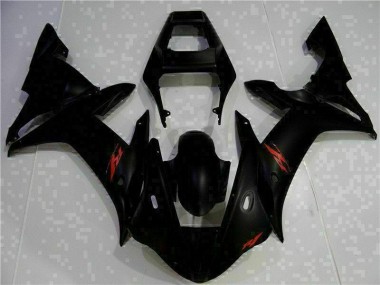 Black 02-03 Yamaha YZF R1 Aftermarket Motorcycle Fairing