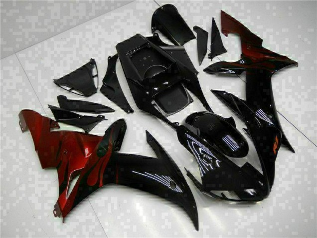 Black 02-03 Yamaha YZF R1 Motorbike Fairings & Bodywork Black 02-03 Yamaha YZF R1 Motorbike Fairings & Bodywork
