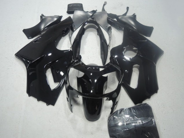 Black 02-06 Kawasaki ZX12R Motorcycle Fairings Black 02-06 Kawasaki ZX12R Motorcycle Fairings