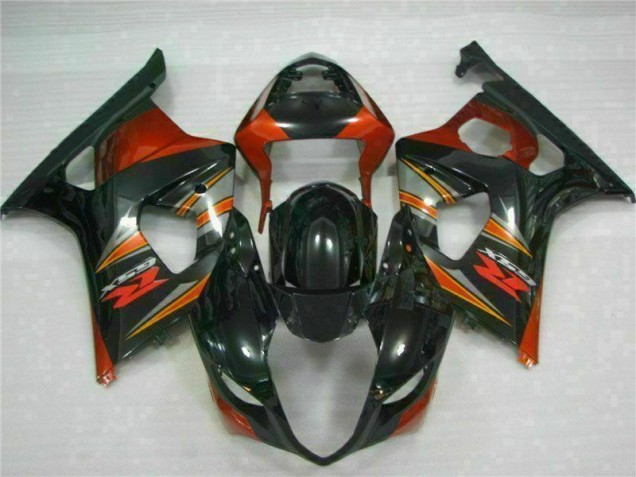 Black 03-04 Suzuki GSXR 1000 Motorcycle Fairing Kits Black 03-04 Suzuki GSXR 1000 Motorcycle Fairing Kits