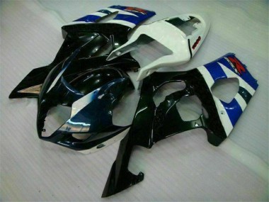 Black 03-04 Suzuki GSXR 1000 Motorcycle Fairings