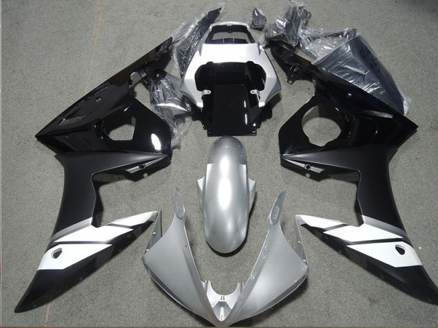 Black 03-05 Yamaha YZF R6 Motorcycle Fairings Black 03-05 Yamaha YZF R6 Motorcycle Fairings