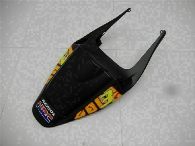 Black 05-06 Honda CBR600RR Motorcycle Fairing Kits & Plastic Black 05-06 Honda CBR600RR Motorcycle Fairing Kits & Plastic