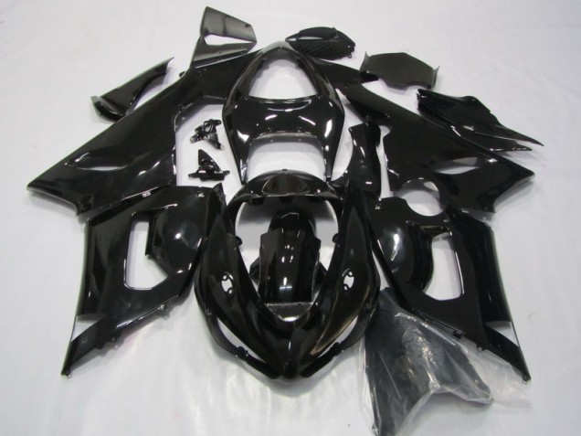 Black 05-06 Kawasaki ZX6R Motorcycle Bodywork