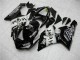 Black 05-06 Kawasaki ZX6R Motorcycle Fairings