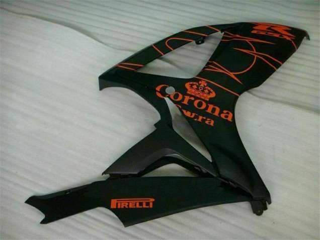 Black 06-07 Suzuki GSXR 600/750 Aftermarket Motorcycle Fairing