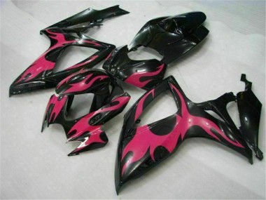 Black 06-07 Suzuki GSXR 600/750 Motorcycle Bodywork