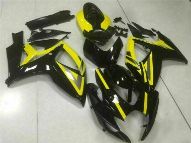 Black 06-07 Suzuki GSXR 600/750 Motorcycle Fairing