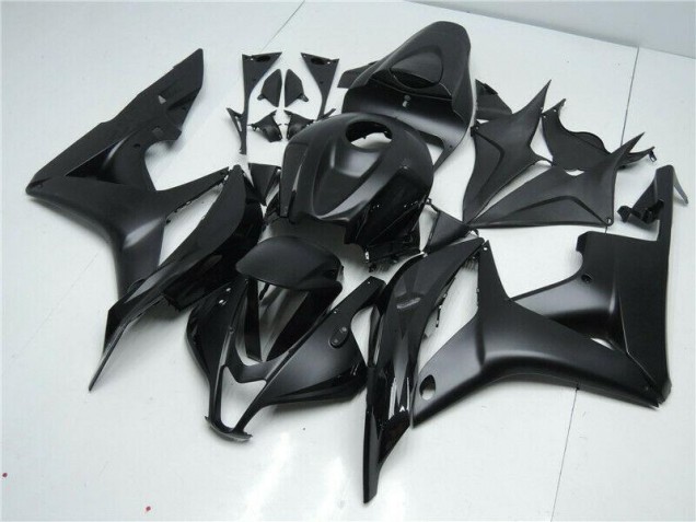 Black 07-08 Honda CBR600RR Motorcycle Fairings Black 07-08 Honda CBR600RR Motorcycle Fairings