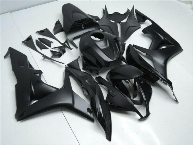 Black 07-08 Honda CBR600RR Motorcycle Fairings Black 07-08 Honda CBR600RR Motorcycle Fairings