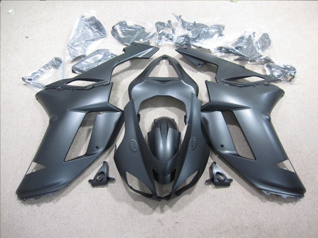 Black 07-08 Kawasaki ZX6R Motorcycle Fairing Kits Black 07-08 Kawasaki ZX6R Motorcycle Fairing Kits