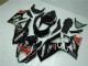 Black 07-08 Suzuki GSXR 1000 Motorcycle Bodywork
