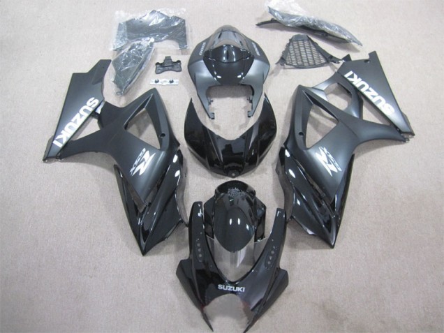 Black 07-08 Suzuki GSXR 1000 Motorcycle Fairing Kits Black 07-08 Suzuki GSXR 1000 Motorcycle Fairing Kits