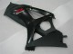Black 07-08 Suzuki GSXR 1000 Motorcycle Fairing Black 07-08 Suzuki GSXR 1000 Motorcycle Fairing