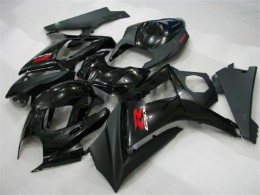 Black 07-08 Suzuki GSXR 1000 Motorcycle Fairing