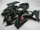 Black 07-08 Suzuki GSXR 1000 Motorcycle Fairing Black 07-08 Suzuki GSXR 1000 Motorcycle Fairing