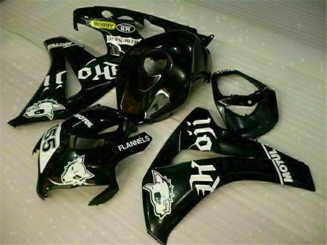 Black 08-11 Honda CBR1000RR Motorcycle Bodywork