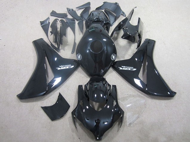 Black 08-11 Honda CBR1000RR Motorcycle Fairings Black 08-11 Honda CBR1000RR Motorcycle Fairings