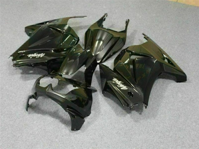 Black 08-12 Kawasaki EX250 Motorcycle Fairing Kits