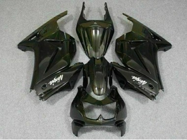 Black 08-12 Kawasaki EX250 Motorcycle Fairing Kits