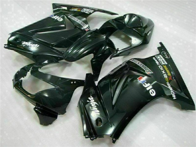 Black 08-12 Kawasaki EX250 Motorcycle Fairings Black 08-12 Kawasaki EX250 Motorcycle Fairings