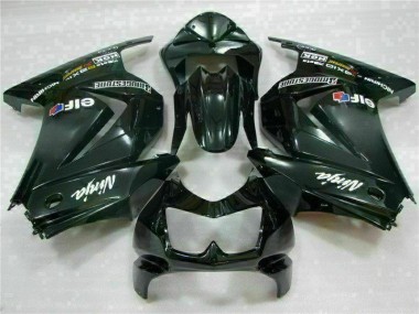 Black 08-12 Kawasaki EX250 Motorcycle Fairings