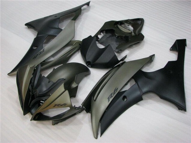 Black 08-16 Yamaha YZF R6 Aftermarket Motorcycle Fairing Black 08-16 Yamaha YZF R6 Aftermarket Motorcycle Fairing