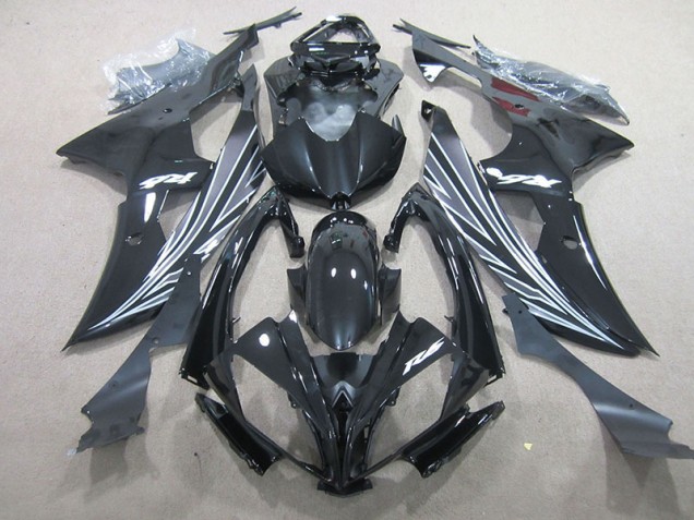 Black 08-16 Yamaha YZF R6 Aftermarket Motorcycle Fairings Black 08-16 Yamaha YZF R6 Aftermarket Motorcycle Fairings