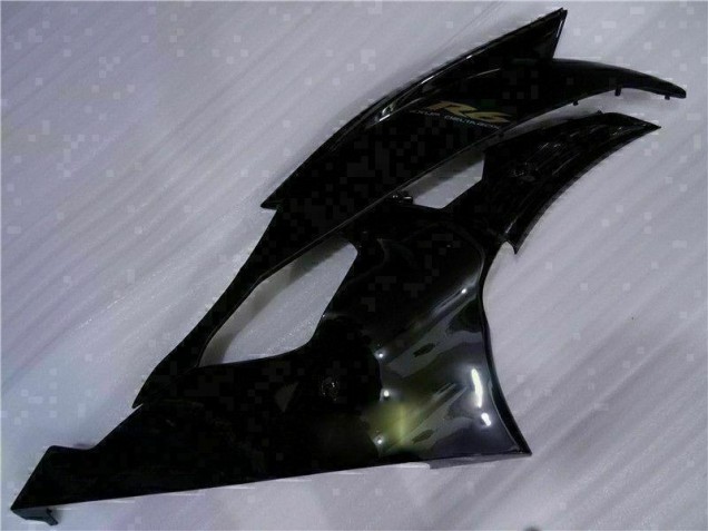 Black 08-16 Yamaha YZF R6 Full Motorcycle Fairing Kits Black 08-16 Yamaha YZF R6 Full Motorcycle Fairing Kits