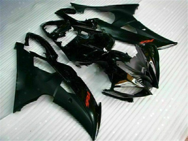 Black 08-16 Yamaha YZF R6 Motorcycle Fairing Kits