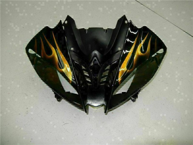 Black 08-16 Yamaha YZF R6 Motorcycle Fairing Black 08-16 Yamaha YZF R6 Motorcycle Fairing