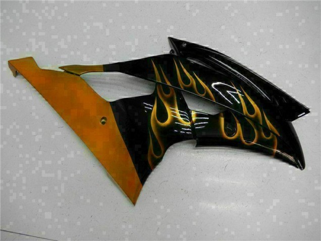 Black 08-16 Yamaha YZF R6 Motorcycle Fairing Black 08-16 Yamaha YZF R6 Motorcycle Fairing