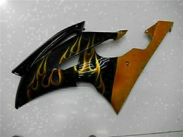 Black 08-16 Yamaha YZF R6 Motorcycle Fairing Black 08-16 Yamaha YZF R6 Motorcycle Fairing