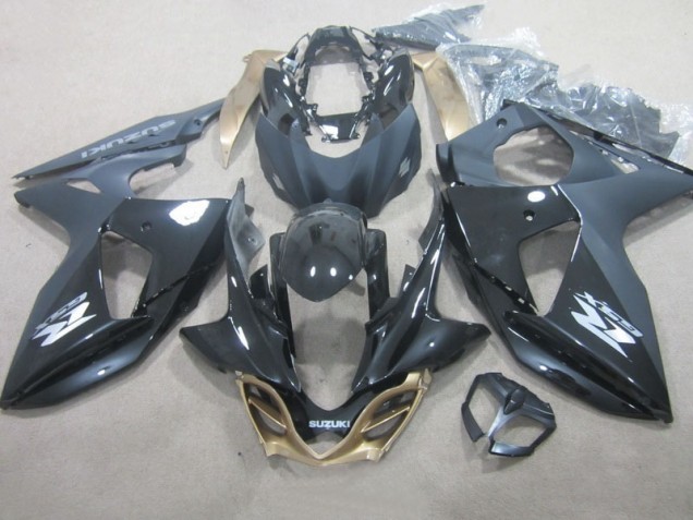 Black 09-16 Suzuki GSXR 1000 Aftermarket Motorcycle Fairings