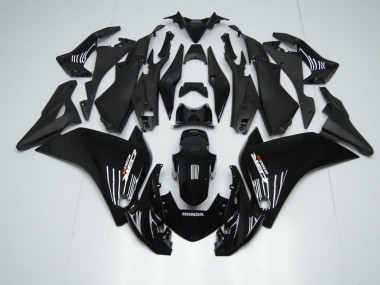 Black 11-13 Honda CBR250RR Motorcycle Fairings