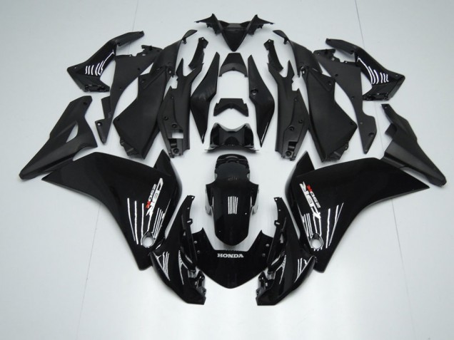 Black 11-13 Honda CBR250RR Motorcycle Fairings Black 11-13 Honda CBR250RR Motorcycle Fairings