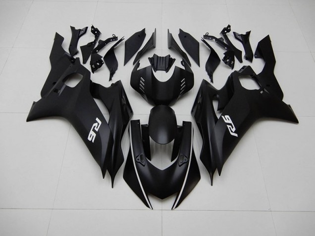Black 17-21 Yamaha YZF R6 Motorcycle Fairings