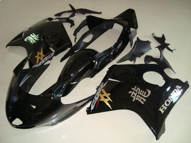 Black 96-07 Honda CBR1100XX Blackbird Motorcycle Fairings Black 96-07 Honda CBR1100XX Blackbird Motorcycle Fairings