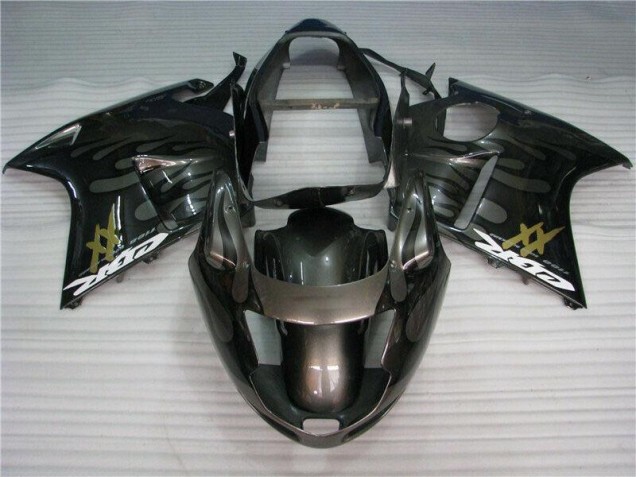 Black 96-07 Honda CBR1100XX Motorcycle Fairing Kits Black 96-07 Honda CBR1100XX Motorcycle Fairing Kits
