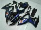 Black Blue 06-07 Suzuki GSXR 600/750 Motorcycle Bodywork Black Blue 06-07 Suzuki GSXR 600/750 Motorcycle Bodywork