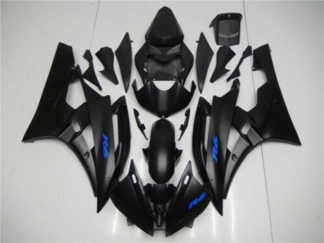 Black Blue 06-07 Yamaha YZF R6 Motorcycle Fairings Black Blue 06-07 Yamaha YZF R6 Motorcycle Fairings