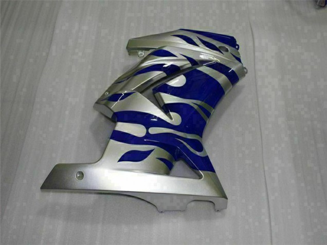 Black Blue 08-12 Kawasaki EX250 Motorcycle Fairings Black Blue 08-12 Kawasaki EX250 Motorcycle Fairings