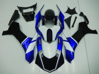 Black Blue 15-19 Yamaha YZF R1 Motorcycle Fairing